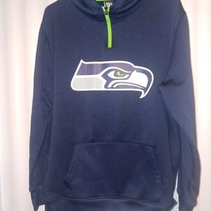 NFL Men's Seattle Seahawks hoodie ,front pocket, size Large